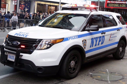 Imagen de archivo de una patrulla de Nueva York.