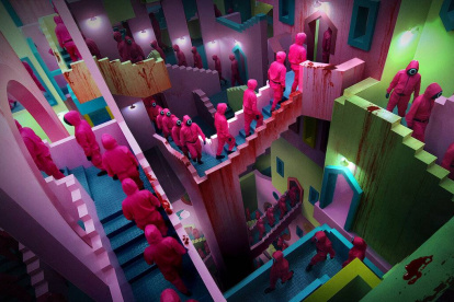 El juego del calamar.