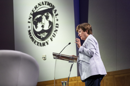 La directoria del FMI, Kristalina Georgieva, ha mencionado que Ecuador tiene una gran relación con el organismo.

IMF Photo/Cory Hancock
28 July 2021
Washington, DC, United States
Photo ref: CH210728009.arw