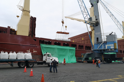 Fertisa es una terminal por donde ha salido cobre