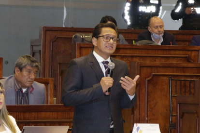 Sanción. El exdefensor fue censurado en la Asamblea.