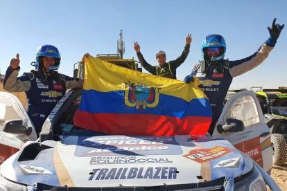Sebastián Guayasamín tiene mucha experiencia en el Rally Dakar.