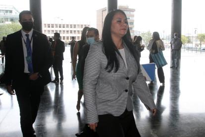 Asamblea. Bella Jiménez asegura que es inocente y que se defenderá en la instancia judicial.