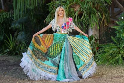 Jasú Montero quiso rendir un homenaje a sus raices y recuerdos de niña.