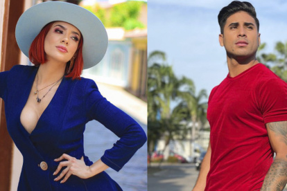 La pareja admitió hace días que mantiene una relación.