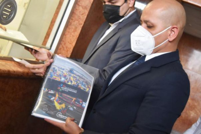 El secretario Nacional de Planificación, Jairón Merchán, presentó el pasado 21 de septiembre el Plan Nacional de Desarrollo a la Asamblea.