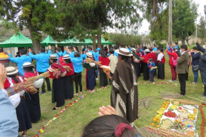 Acto. En las instalaciones del Ministerio de Agricultura celebraron el Día de la Quinua.