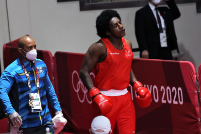 Julio perdió en el debut de la ronda preliminar de la división 81-91 Kg de los Juegos Olímpicos de Tokio. Cayó por puntos ante el jordano Hussein Iashaish.