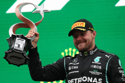 Bottas se quedó con el primer lugar en el Gran Premio de Turquía.