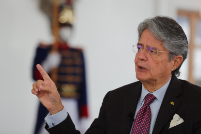 El presidente de Ecuador, Guillermo Lasso, en una fotografía de archivo.