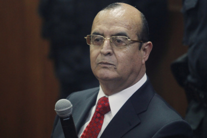 El exasesor del gobierno de Alberto Fujimori, Vladimiro Montesinos