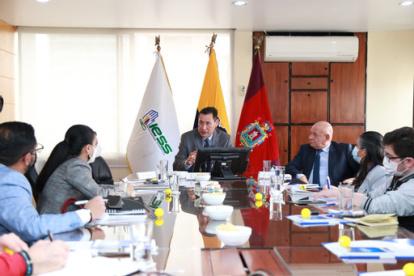 El presidente del Consejo Directivo, Francisco Cepeda, conversó con medios de comunicación este 14 de octubre de 2021.