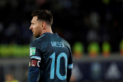 Lionel Messi fue estelar en la victoria de Argentina contra Perú.