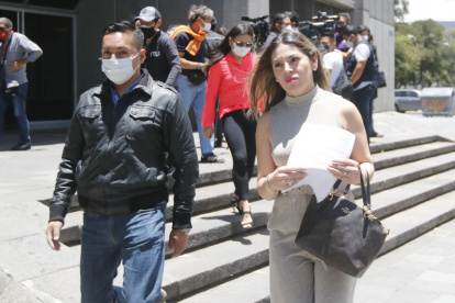 Funcionaria. Verónica Medina, una de las juezas sancionadas por miembros de la Corte Nacional de Justicia.