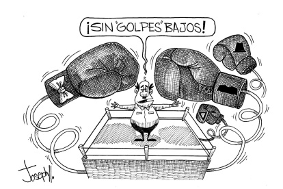 No todo se vale en el cuadrilátero político.