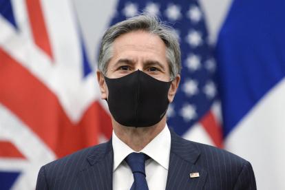 Fotografía de archivo en la que se registró al secretario de Estado estadounidense, Antony Blinken, quien llegará a Ecuador, en visita oficial, el próximo martes (19 de octubre).