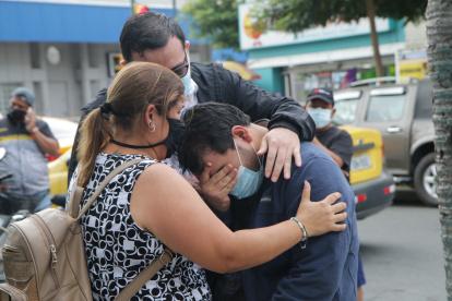Lamento. Tomás Obando señaló que “estaba listo para entregar el celular” antes de que comience la balacera.