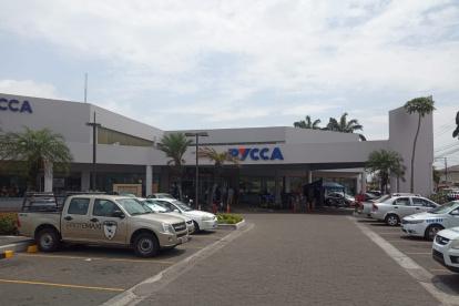 Sitio donde se registró el robo este 19 de octubre.