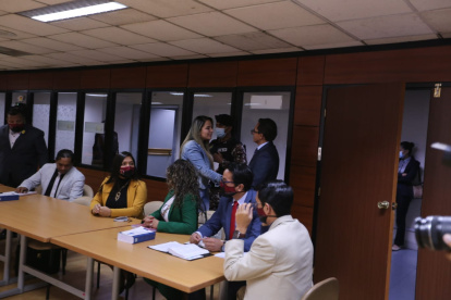 Audiencia. Este miércoles siguió el tercer día del juicio del exdefensor.