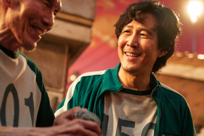 Escena de El juego del calamar