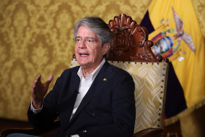 El presidente Lasso, el pasado 4 de octubre, en un pronunciamiento sobre los Pandora Papers.