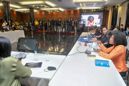 Ecuador, 20 de Octubre del 2021.- Recibe a las personas relacionadas con la investigación del caso denominado "Pandora Papers" y la presunta vinculación del Primer Mandatario del Ecuador en el mismo, a fin de que brinden información al respecto. Foto Fernando Sandoval/ Asamblea Nacional