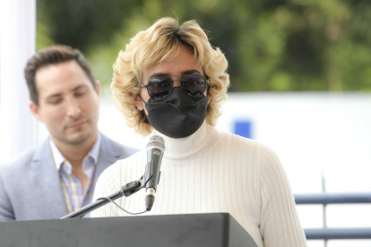 Cynthia Viteri hizo su anuncio hace unos minutos, vía Twitter.