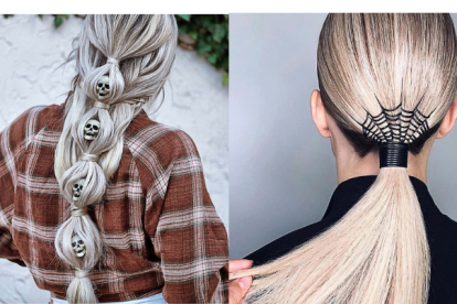 Peinados inspirados en Halloween.