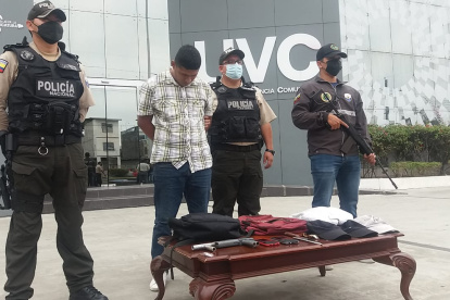 Policía recabó indicios del hecho tras la captura.