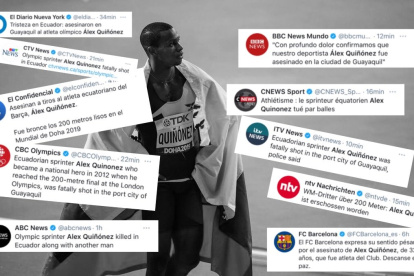 El deportista tricolor fue ayer tendecia no solo local, sino mundial. Aquí algunos de los medios que se hicieron eco.