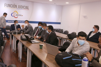 Proceso. El juicio por las pruebas PCR ha durado ya quince días.