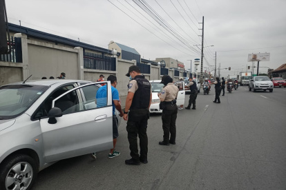 Controles policiales en las calles