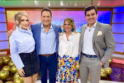 Emiliana Valdez, José Luis Arévalo, María del Rosario Gutiérrez e Isaac Delgado.