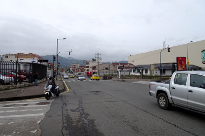 Las calles de Cuenca, donde hoy no circula ninguna unidad de transporte público.