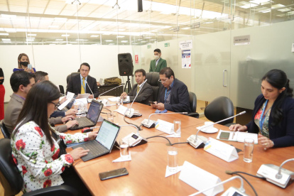 La Comisión de Fiscalización sesiona hoy, 27 de octubre de 2021, en la sede de la Asamblea.