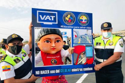 Hecho. El control se da en el peaje de vía a la costa.