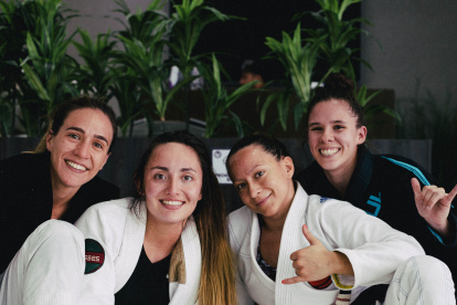 Cada vez son más las mujeres que se involucran en el Jiu Jtsu Brasilero