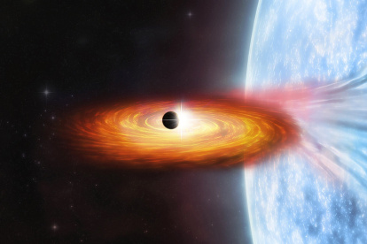 25-10-2021 Indicios del primer planeta candidato fuera de la Vía Láctea. Simulaciones por computadora encajan con que una caída de la intensidad de luz procedente de un binario de rayos x en la galaxia del remolino haya sido producida por el tránsito de un planeta. POLITICA INVESTIGACIÓN Y TECNOLOG ag-periodistas