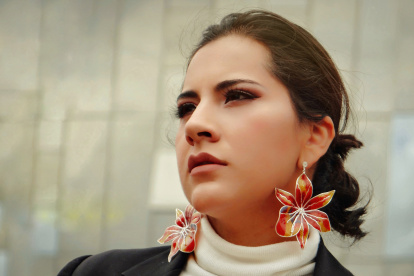 La artista ha recorrido un amplio camino artístico hasta descubrir lo que hoy es su oficio.