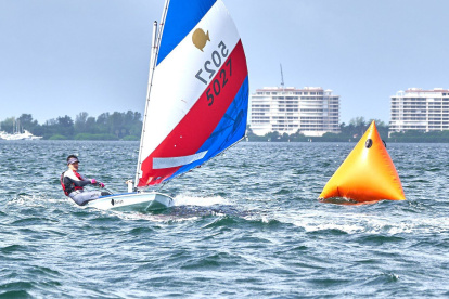 Jonathan Martinetti impuso sus conocimientos en el mar, lo que le permitió consagrarse campeón mundial de Sunfish.