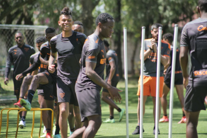 Los jugadores de Liga de Quito están enfocados en las últimas cuatro fechas, apuntando a la Copa Libertadores.