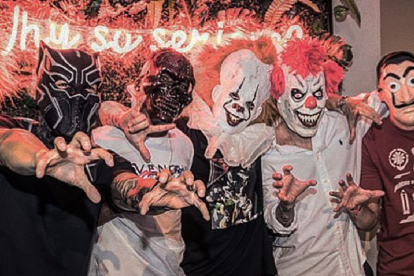 Los jugadores de Emelec demostraron que no solo son buenos en la cancha, también saben bien cómo disfrutar de Halloween.