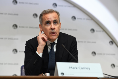 El exgobernador del Banco Central de Inglaterra y responsable de finanzas climáticas de la ONU, Mark Carney, en una imagen de archivo.