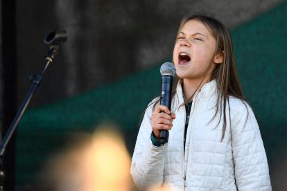 Greta Thunberg en una imagen de archivo.