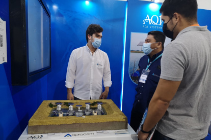 Aquaexpo 2021, realizada en Guayaquil, se presentaron nuevos sistemas para mejorar producción.