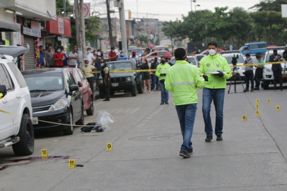 Escenario. A diario, desde algún sector de la ciudad, se reportan hechos violentos que generan zozobra.