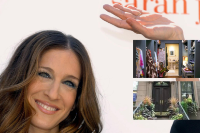 No se trata del apartamento original, pues el interior era un plató de televisión, y el exterior se grabó en la zona de West Village.