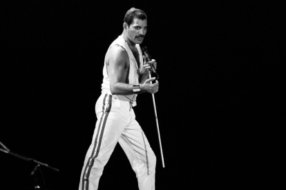 Freddy Mercury fue el líder de la banda de rock británico, Queen.