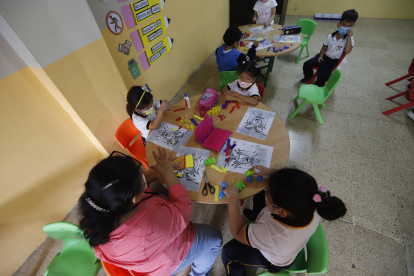 Desde el 7 de junio pasado, varios estudiantes regresaron a clases presenciales de manera voluntaria.