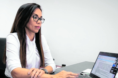 Wendy Anzulez, presidenta del Consejo de Aseguramiento de la Calidad de la Educación Superior (Caces).